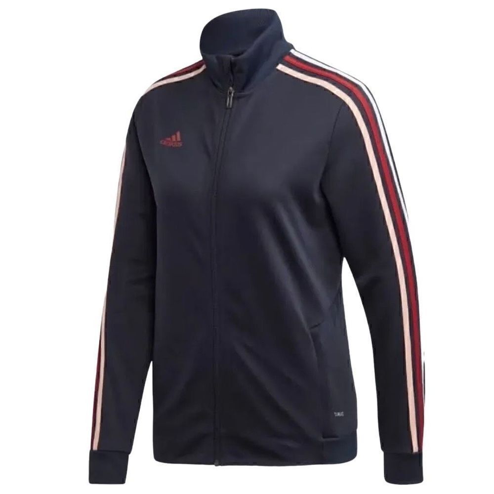 Adidas Women's AFS Tiro Track Jacket Dark Navy Small - Picture 5 of 10